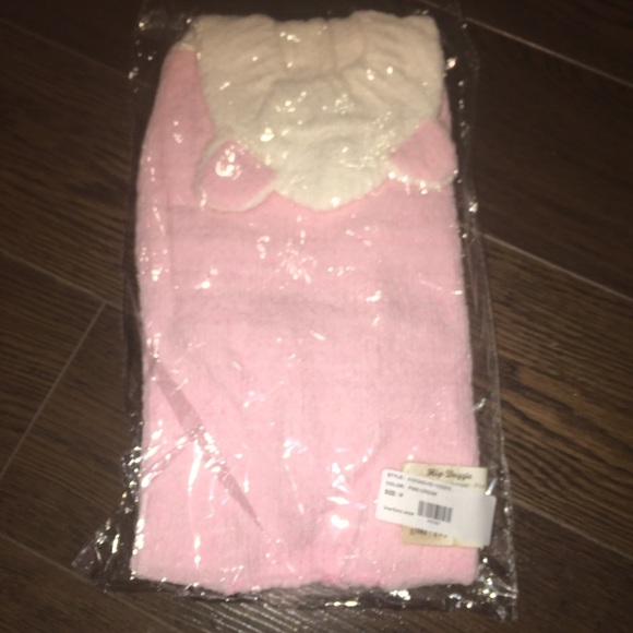 NEW Hip Doggie Pink Bunny Dog Jumper / Pajamas - Picture 4 of 6